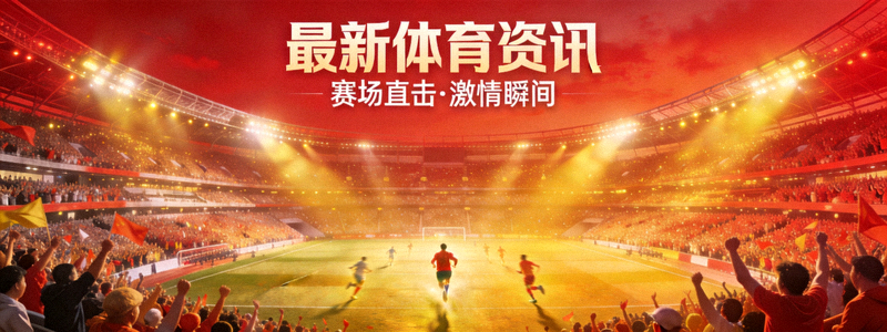 最新体育资讯封面图 - 体育场全景与热烈氛围